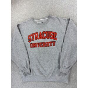 Syracuse Orange Big Cotton Campus Screened Logo Campus Sweatshirt (Men's XL)‎